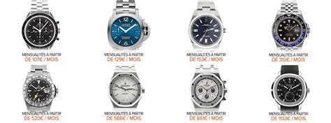 Financement de votre montre de luxe avec 41Watch .